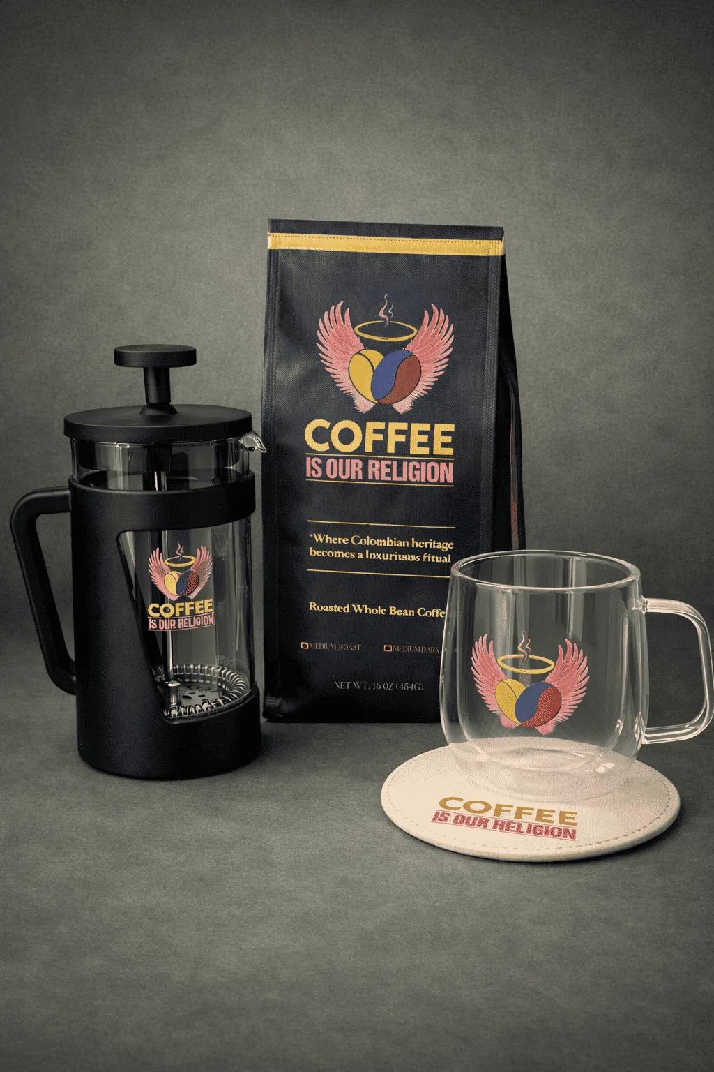 French Press Coffee Set