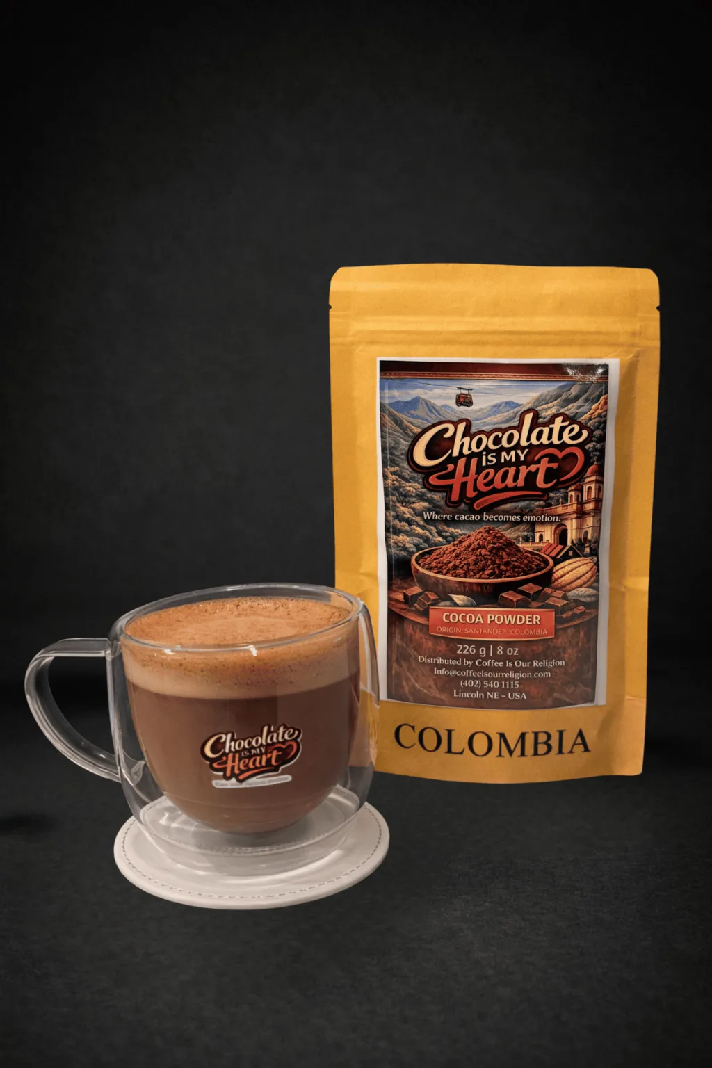 Organic Cacao Powder 227 g (8 oz)