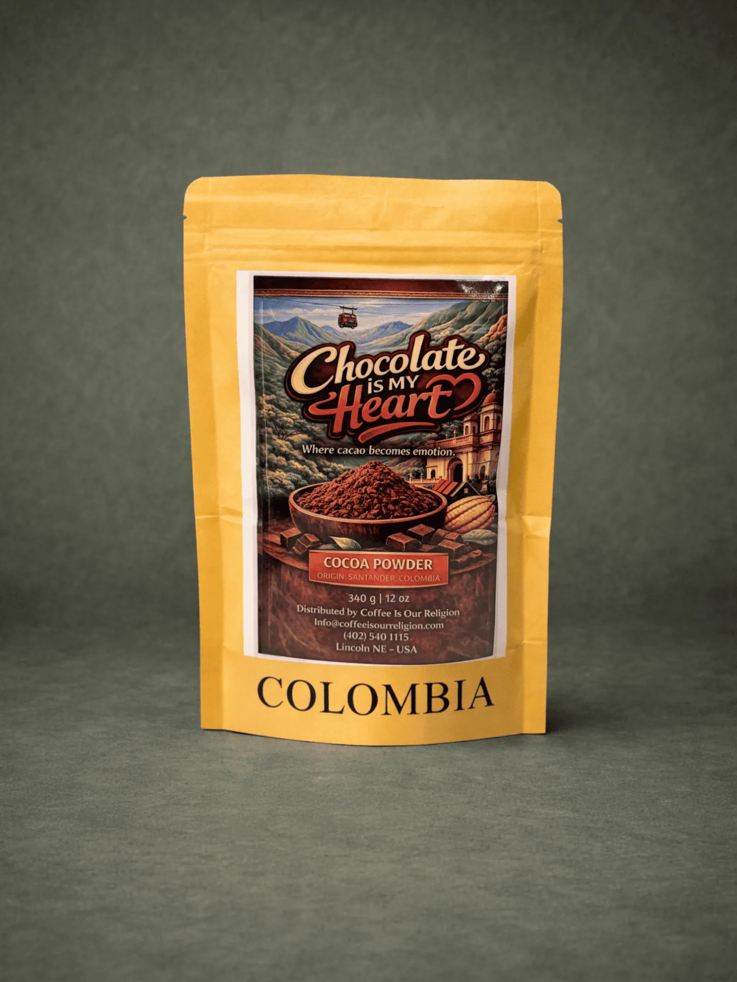 Organic Cacao Powder 340 g (12 oz)